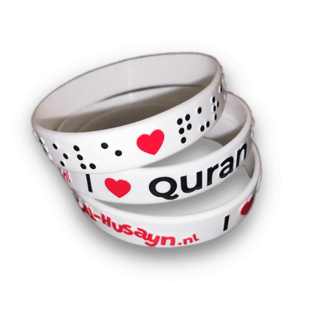 Polsbandje Braille I Love Quran