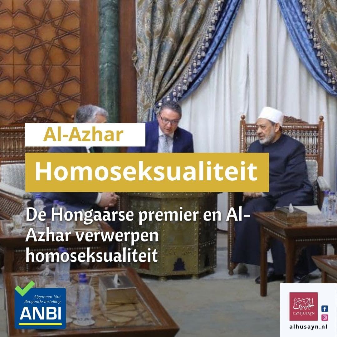 Hongaarse president en Al-Azhar verwerpen homoseksualiteit